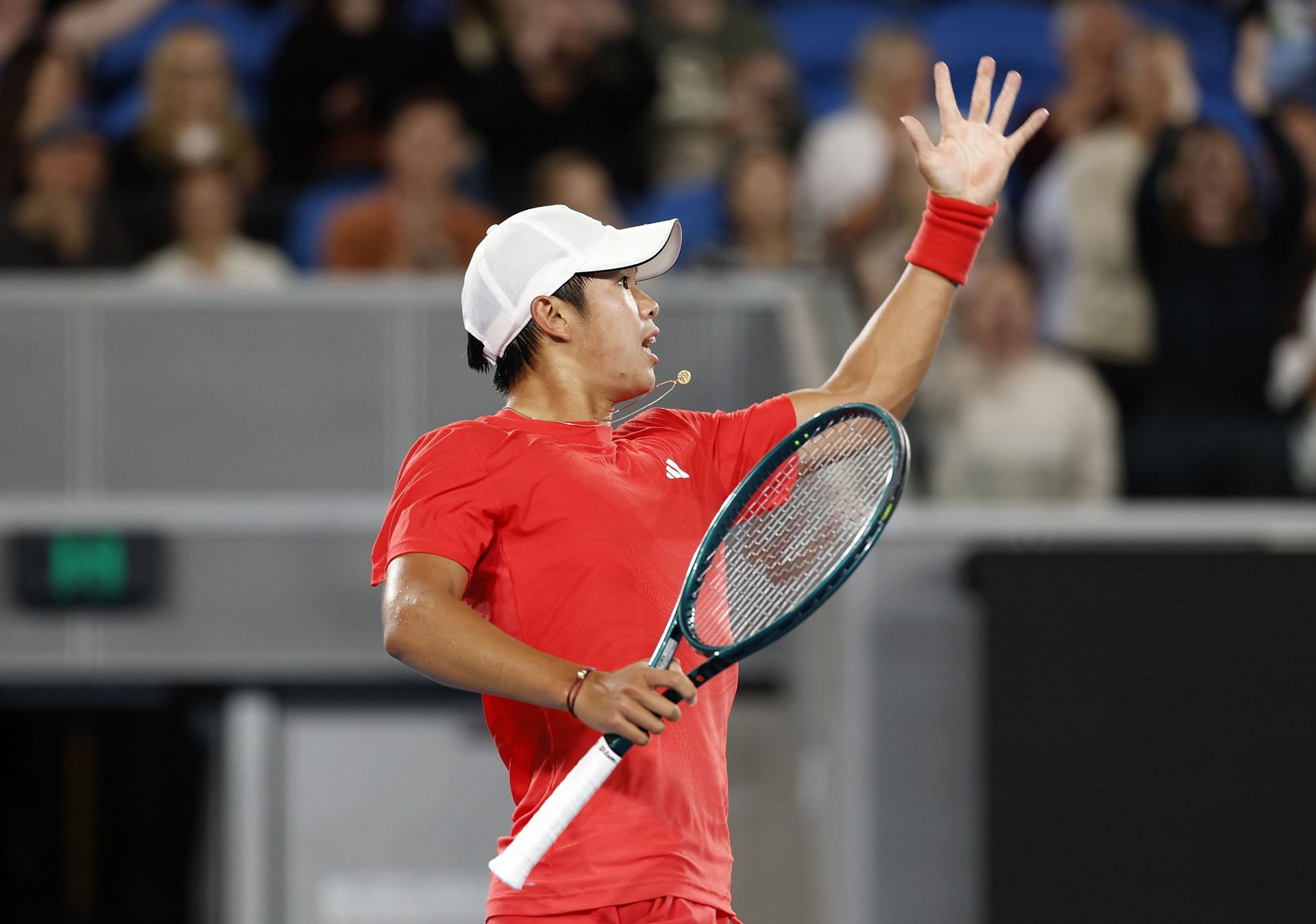 Learner Tien at the 2025 Australian Open - Source: Getty