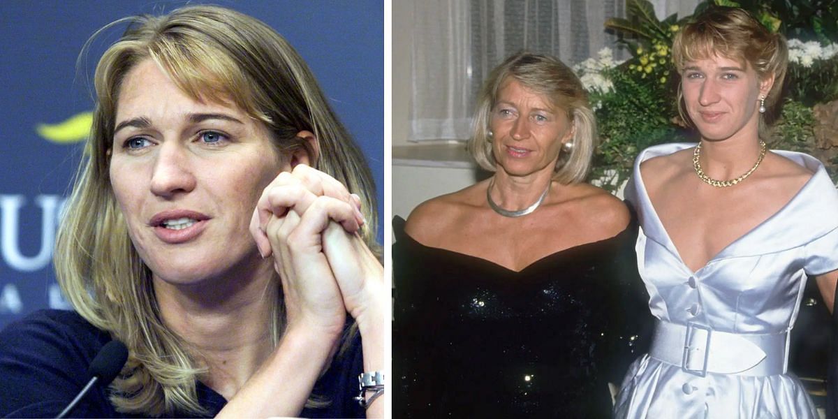 Steffi Graf with her mother Heidi (Image Source: Getty)