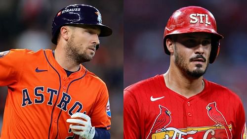 Alex Bregman (L) and Nolan Arenado (R) (Image from - Getty)