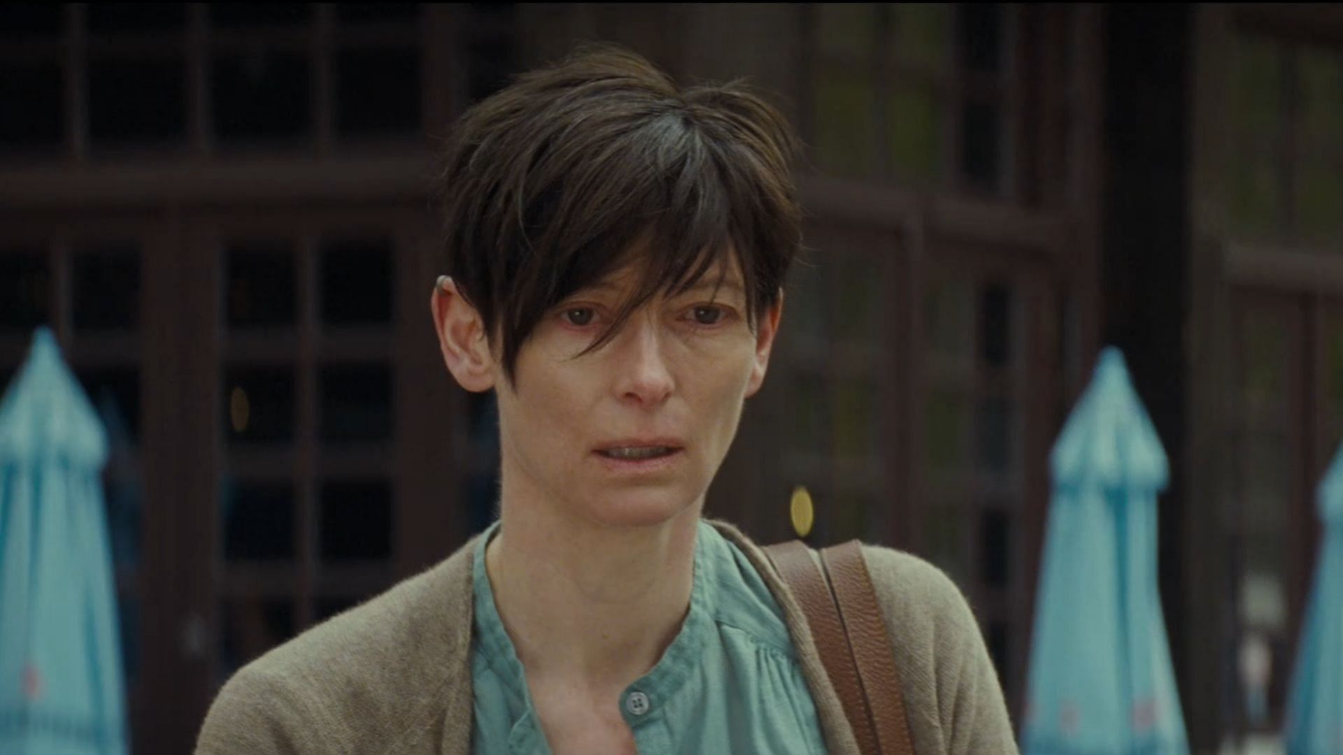 Tilda Swinton in We Need to Talk About Kevin. (Image via Prime Video)