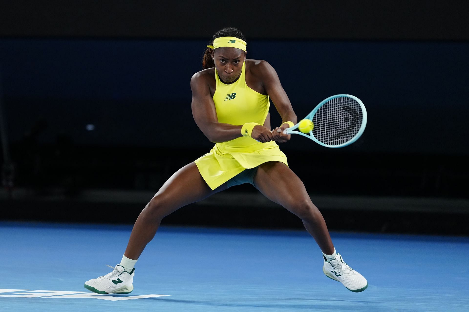 Coco Gauff at the 2025 Australian Open - Source: Getty