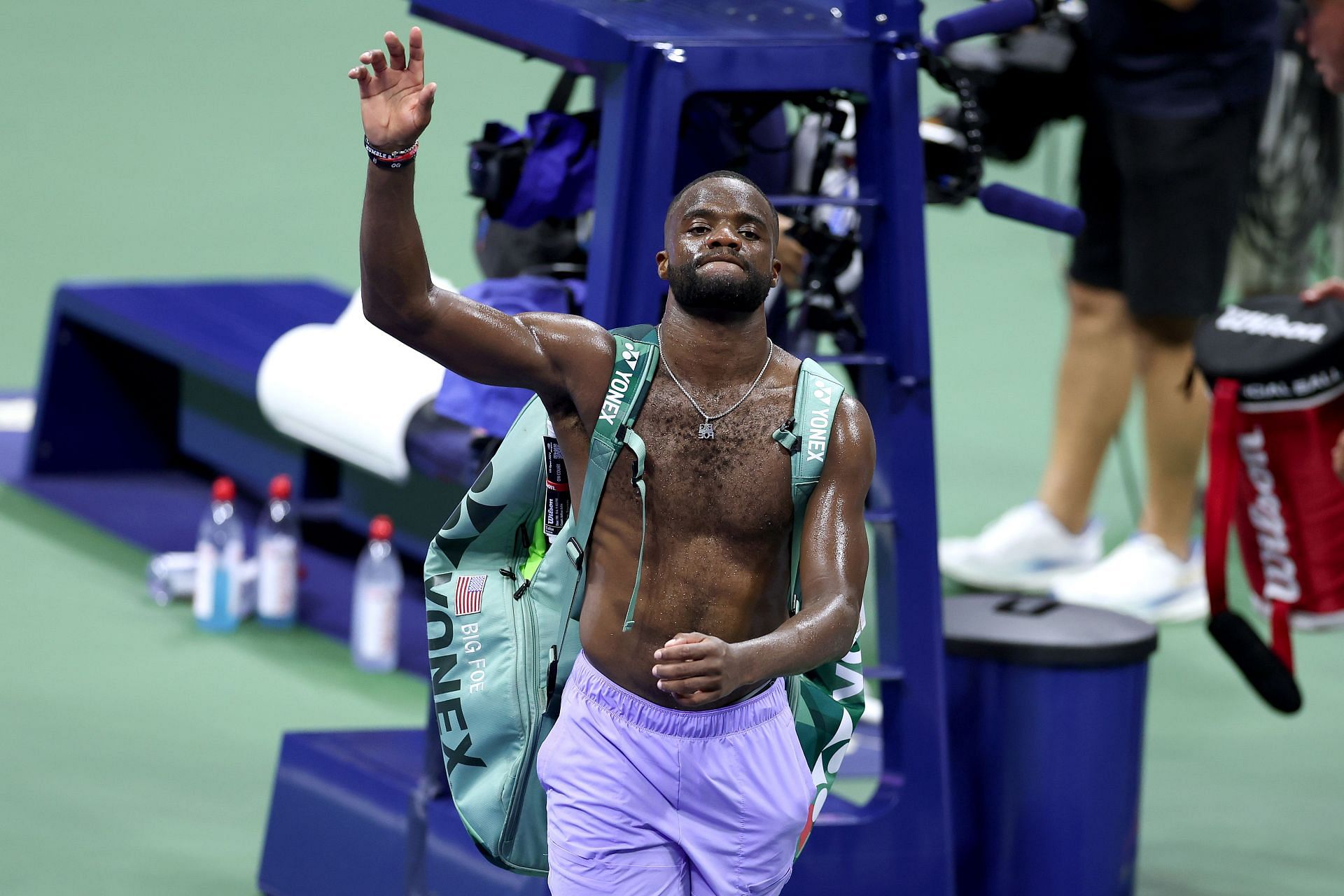 Frances Tiafoe pictured at the 2024 US Open | Image Source: Getty