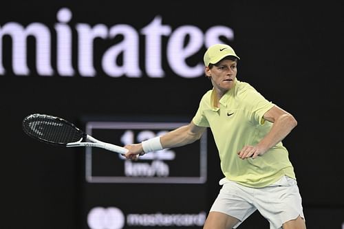 Jannik Sinner at the Australian Open 2025. (Photo: Getty)