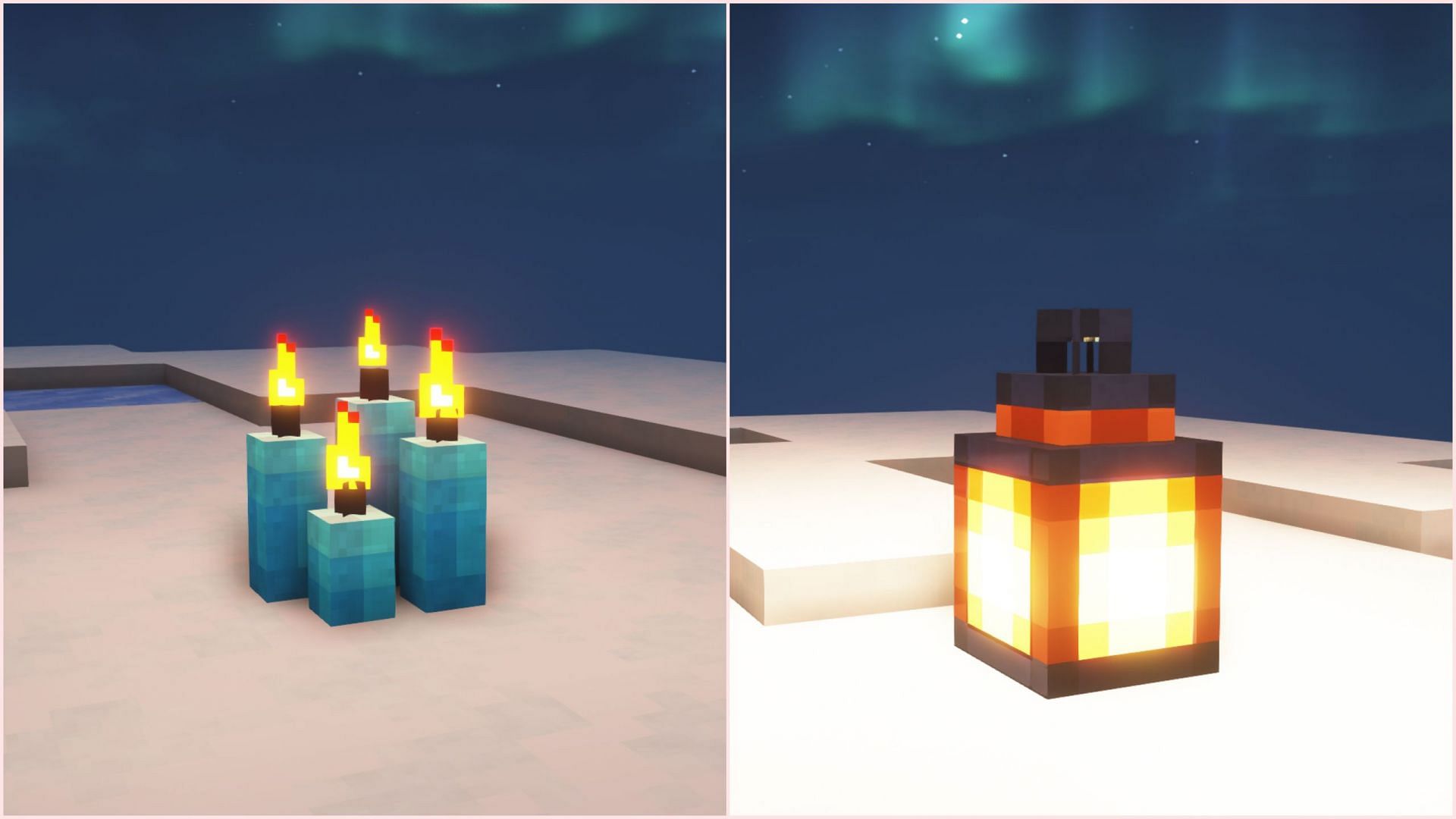 There are several light-emitting blocks that players can use to decorate their Minecraft bases (Image via Mojang Studios)