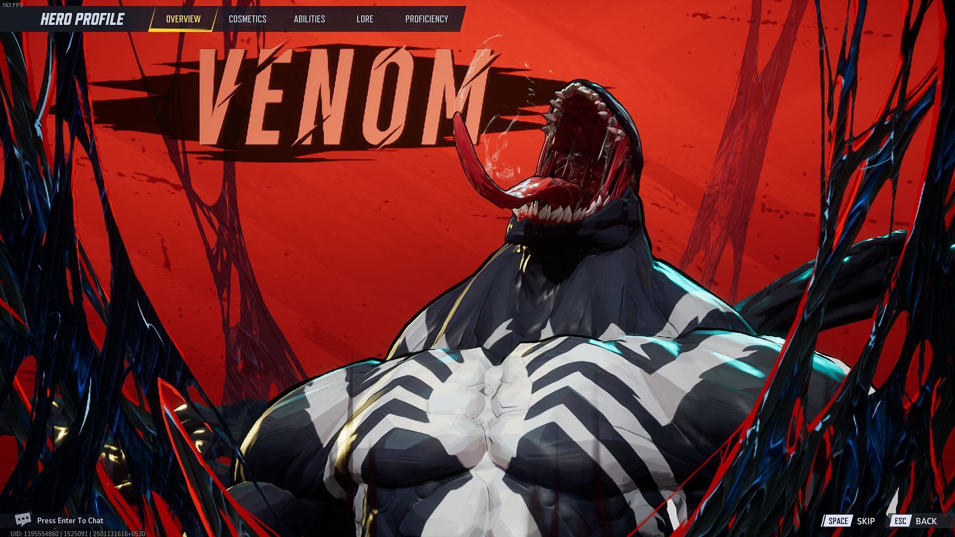 Venom is B-tier in the Marvel Rivals Vanguard tier list (Image via NetEase Games)