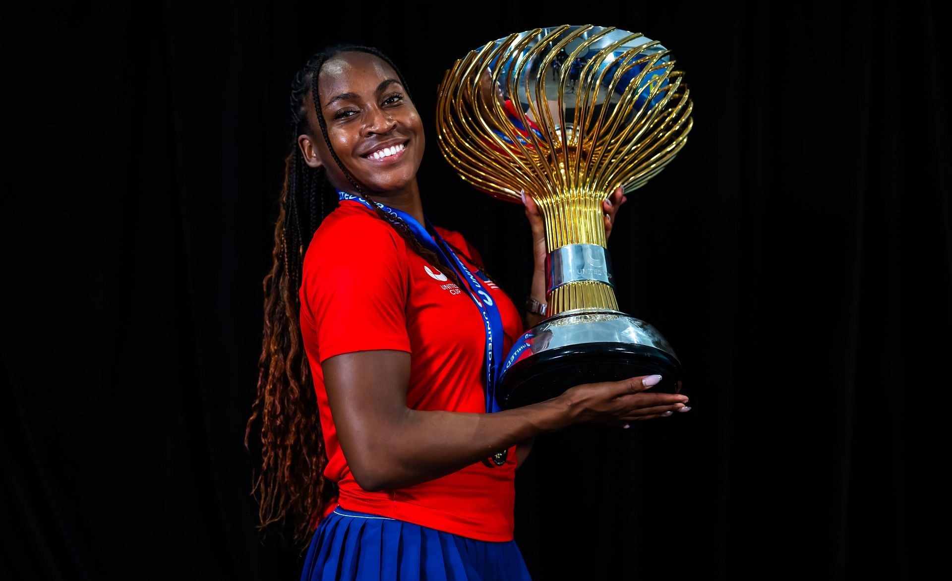 In Picture: Coco Gauff at the 2025 United Cup [Image Source: Getty Images]