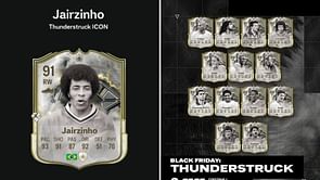 EA FC 25 Jairzinho Thunderstruck Icon SBC: All tasks and cheapest solutions