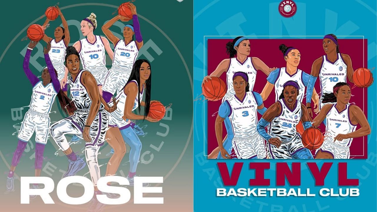 Rose BC vs Vinyl BC preview and prediction for Jan. 17 game. [photo: @rosebc/IG, @vinylbc/IG]