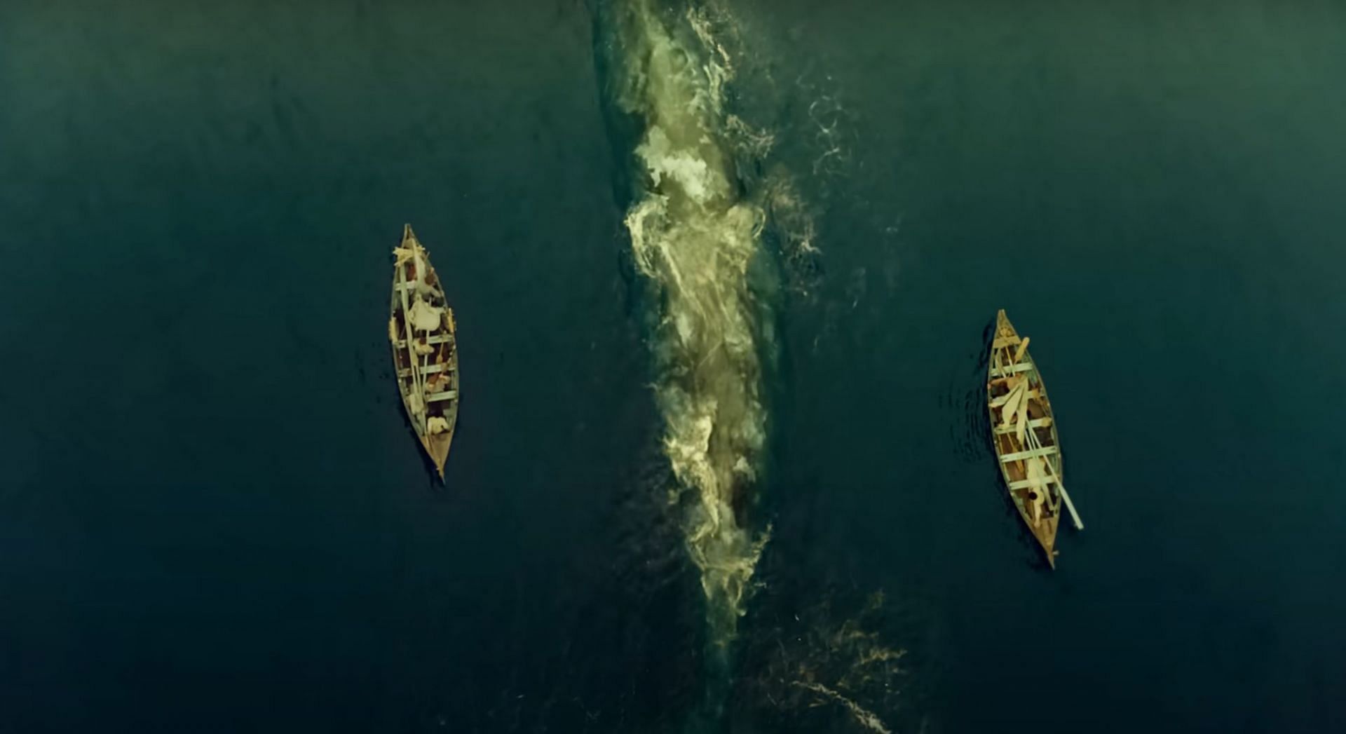 In the Heart of the Sea is directed and co-produced by Academy Award Winner Ron Howard (Image via YouTube/Warner Bros Pictures)