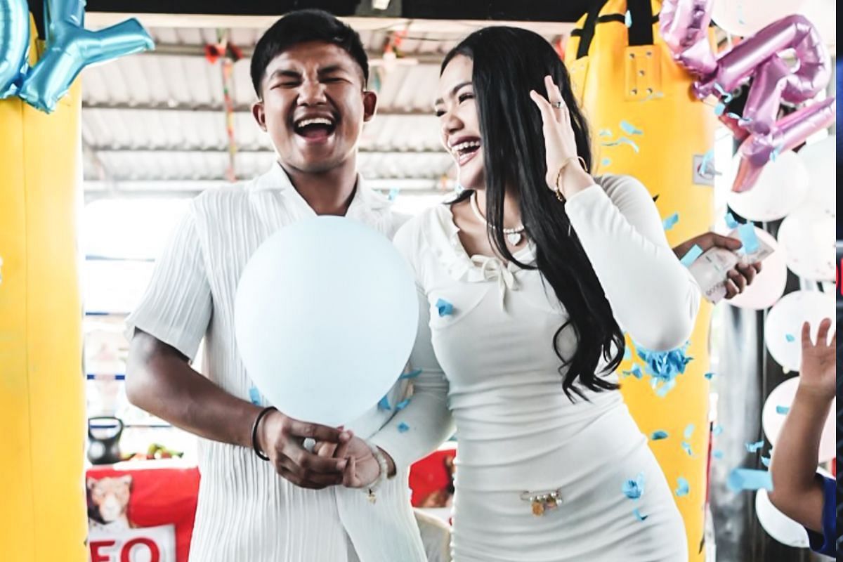 Rodtang (left) and his wife Aida (right) [Photo via: ONE Championship]