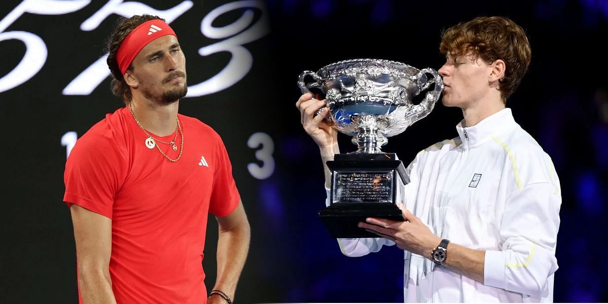 Alexander Zverev Jannik Sinner Australian Open