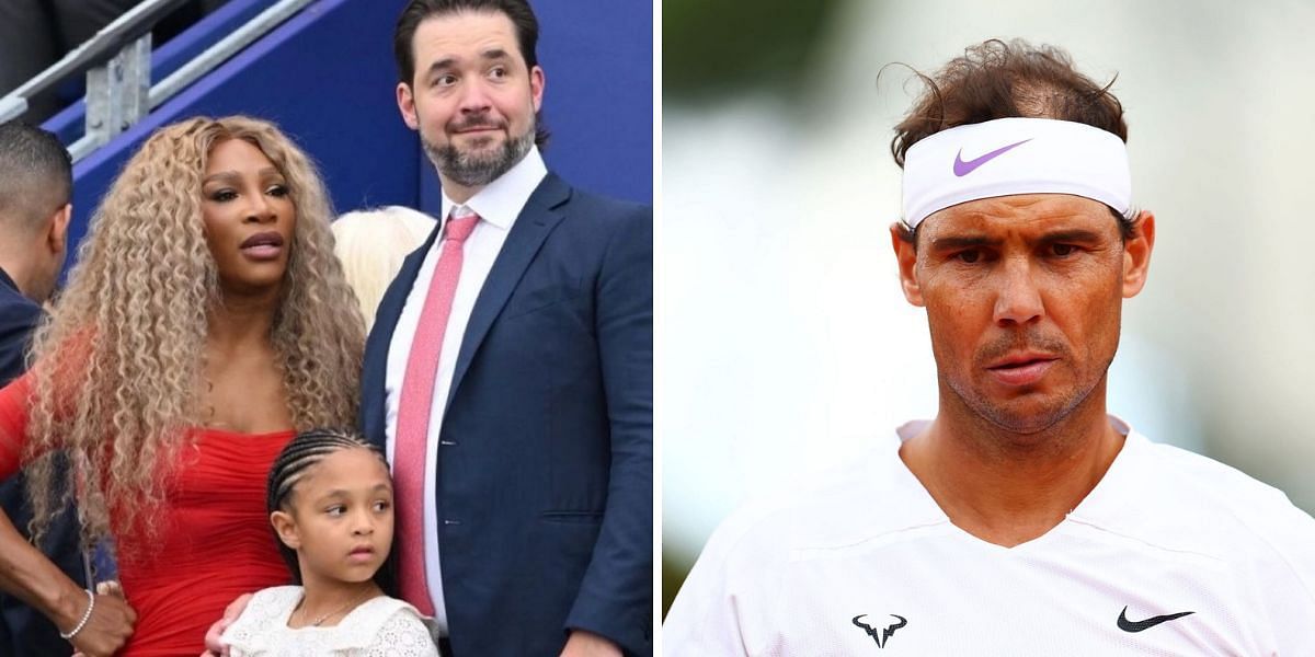 Serena Williams, her husband Alexis Ohanian and Rafael Nadal are in news this week (Source: Getty Images)