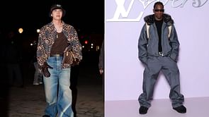 “Need a collaboration PLEASE”- Fans ecstatic with the BTS’ j-hope X Travis Scott interaction at the Louis Vuitton FW25 show in Paris