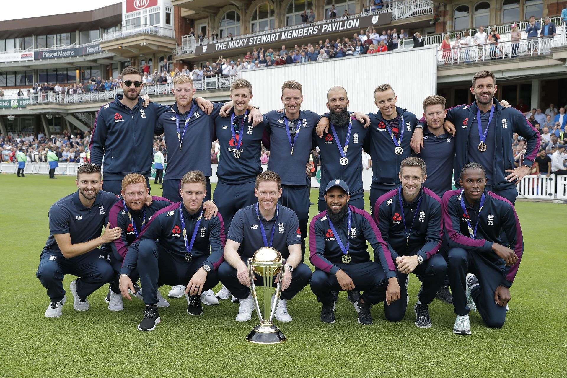 England ICC Cricket World Cup winners celebration