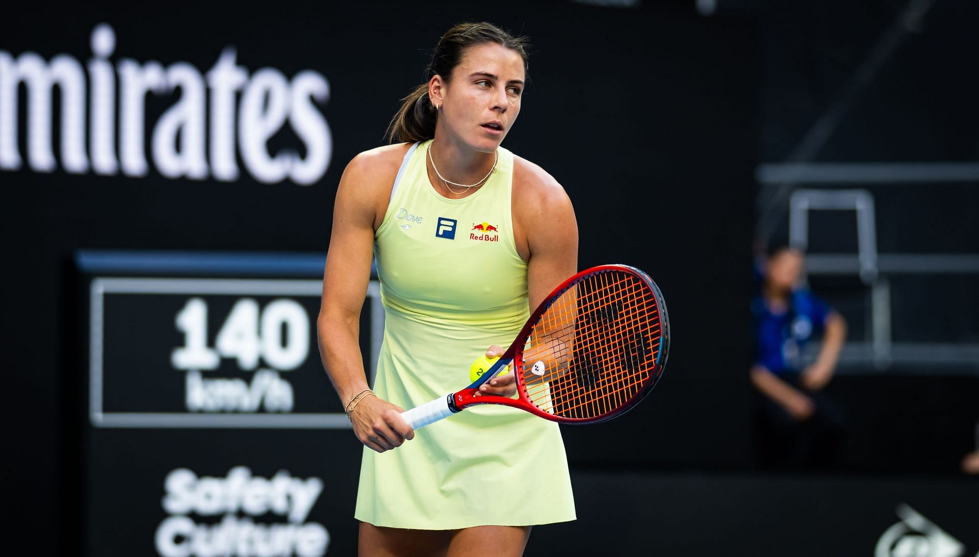 Emma Navarro pictured at the 2025 Australian Open | Image Source: Getty