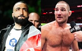 "It's personal" - Belal Muhammad slams "trailer trash" Sean Strickland in unfiltered rant, teases plan to "smack around" 'Tarzan' at middleweight