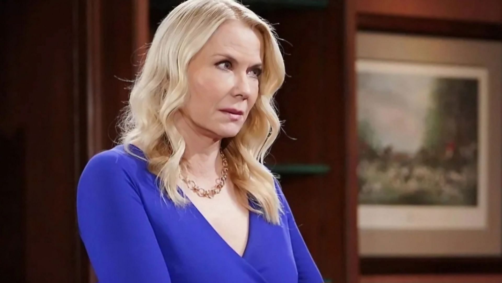 Brooke Logan in a still from The Bold and the Beautiful (Image via CBS)