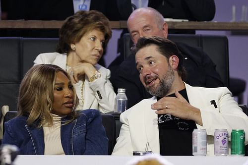 Serena Williams with her husband Alexis Ohanian- Source: Getty