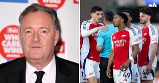 Piers Morgan makes feelings clear about Arsenal star Myles Lewis-Skelly’s red card against Wolves with ‘nonsense’ rant on X