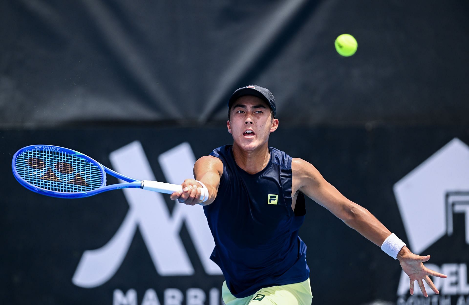 Rinky Hijikata at the Adelaide International 2025. (Photo: Getty)