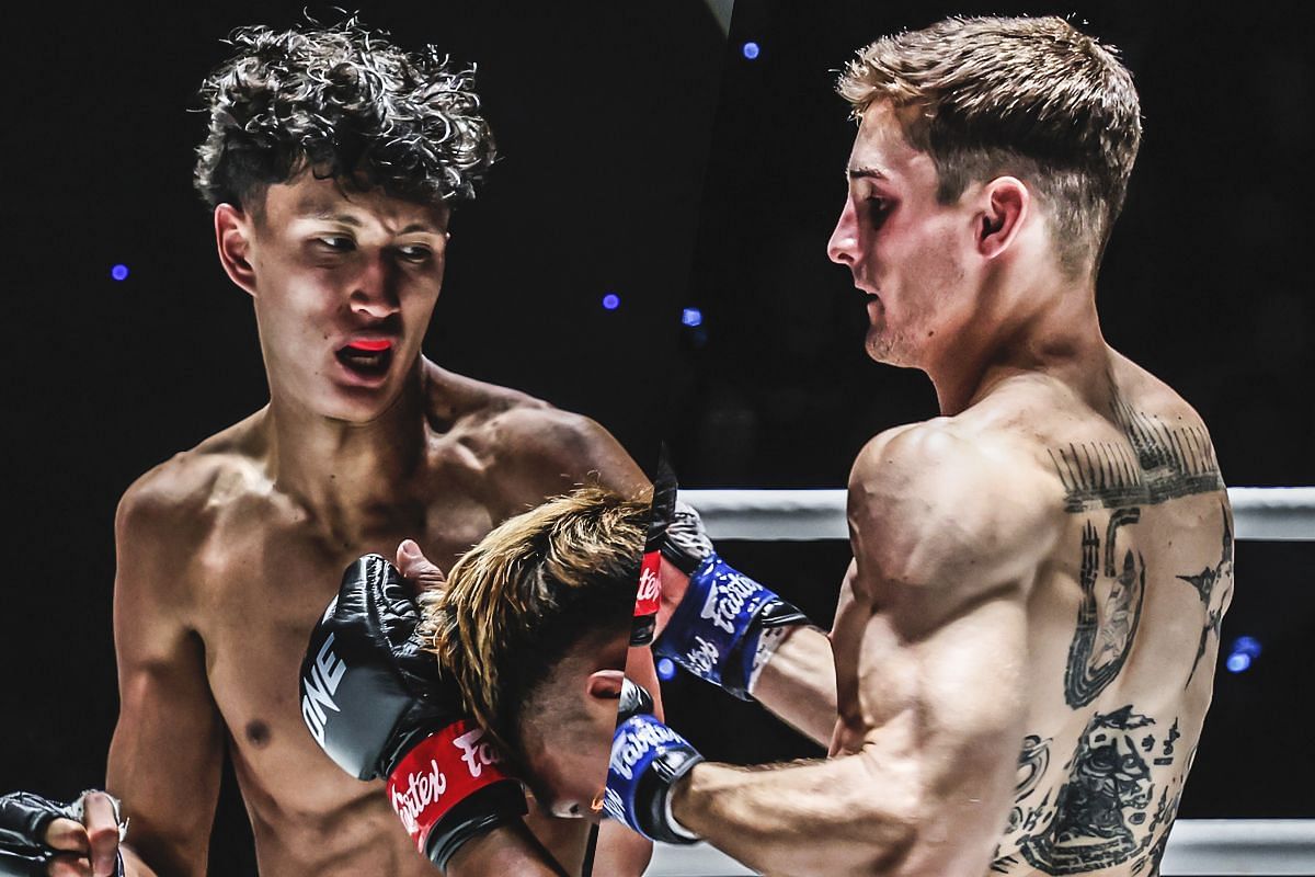 Nabil Anane and Nico Carrillo - Photo by ONE Championship