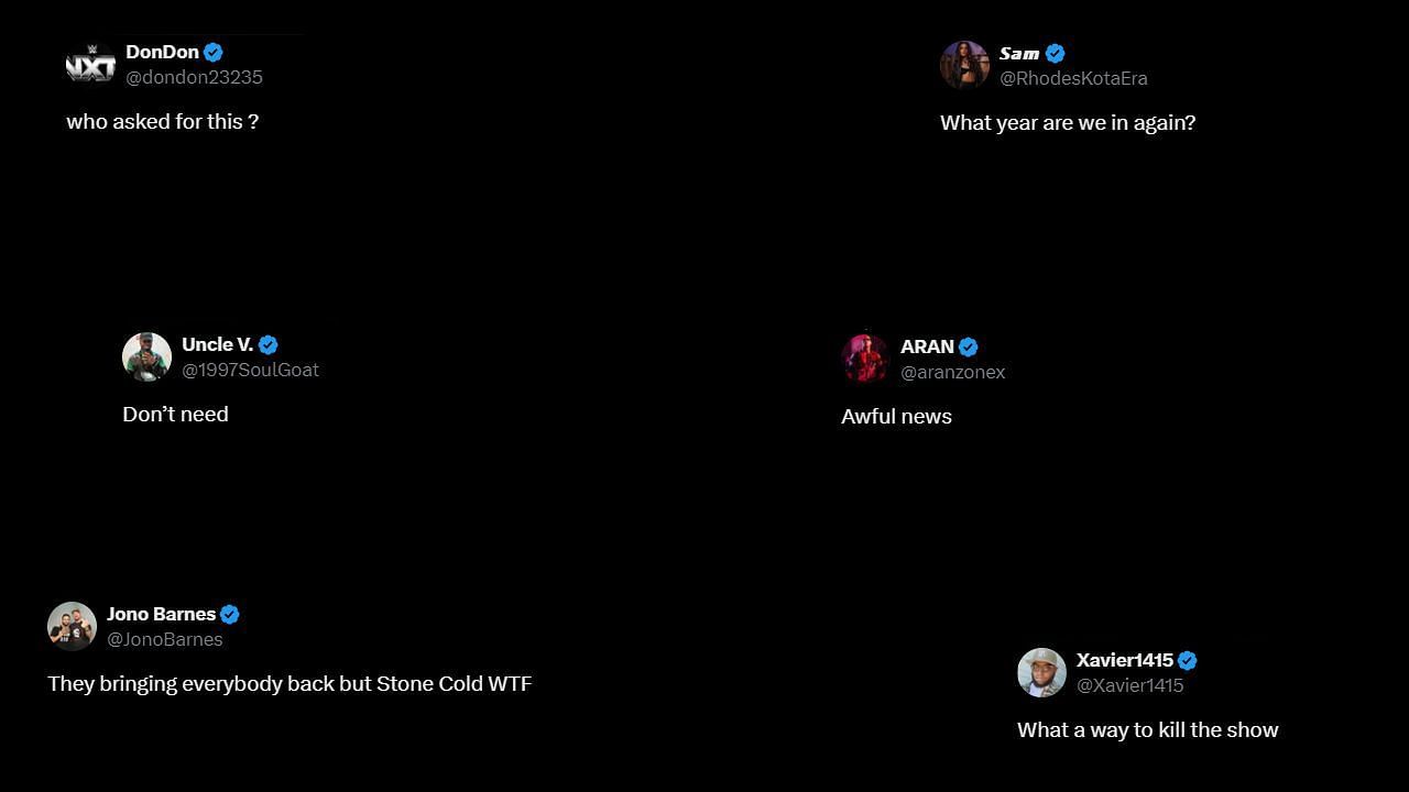 Fans aren&#039;t happy at all (via X)