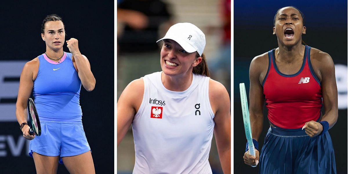 Aryna Sabalenka, Iga Swiatek and Coco Gauff are among the top seeds at Australian Open (Image Source: Getty)