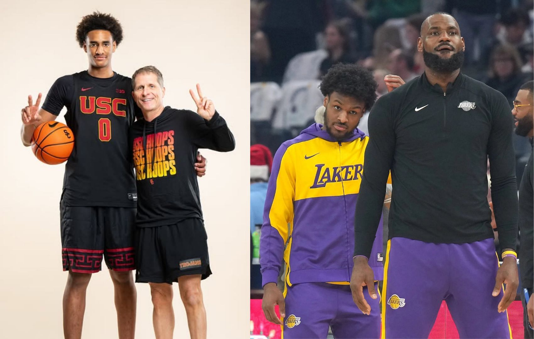 Alijah Arenas, Eric Musselman, Bronny James, LeBron James