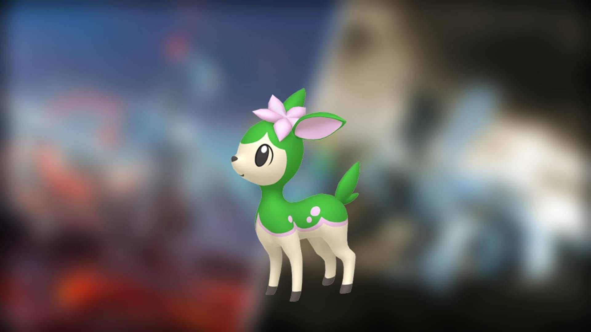 Shiny Deerling will be available for the first time during GO Tour 2025 (Image via Niantic)