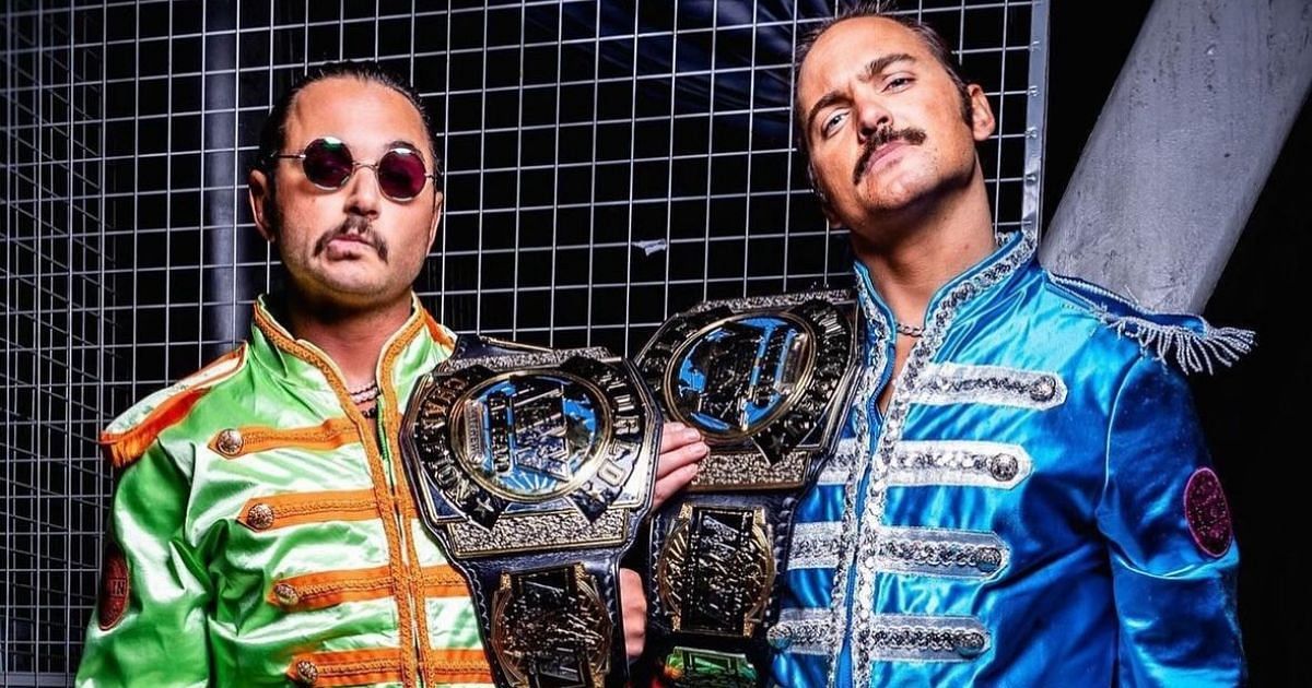 The Young Bucks won gold recently [Source: Bucks on X]