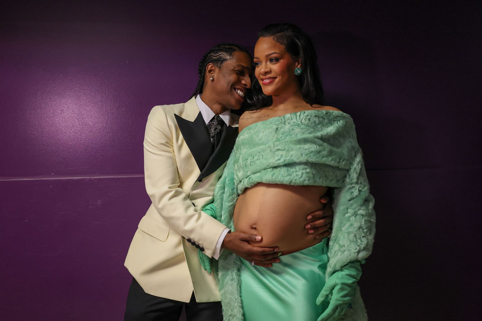 Neither Rihanna nor A$AP Rocky have confirmed whether they are married or not (Image via Getty)