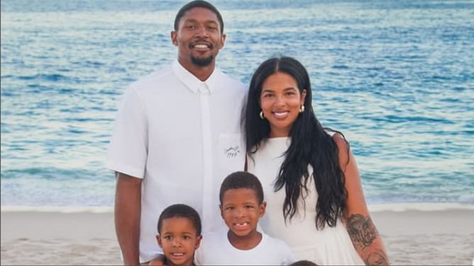 Bradley Beal reacts in 2 words after wife Kamiah Adams mourns grandfather's demise with emotional goodbye message