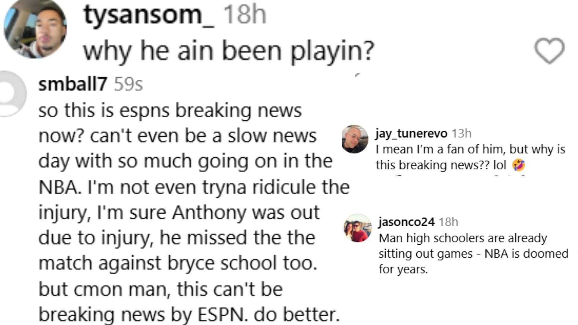 Hoops fans react as Carmelo Anthony&#039;s son Kiyan Anthony announces his much-awaited senior season debut