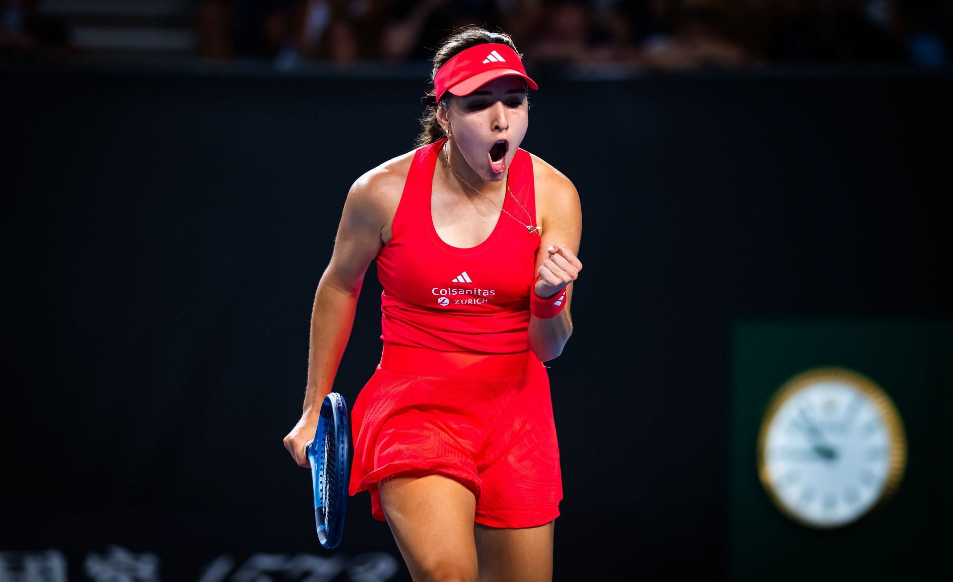 Camila Osorio at the Australian Open 2025. (Photo: Getty)