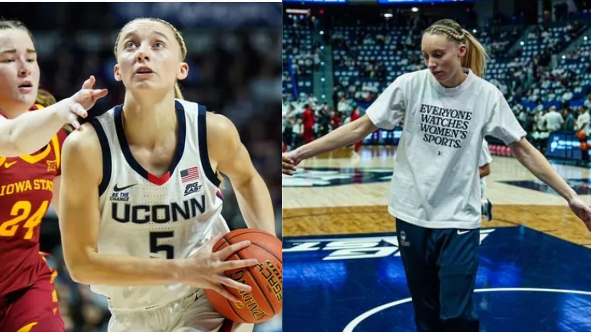 UConn guard Paige Bueckers (Image Source: IMAGN)