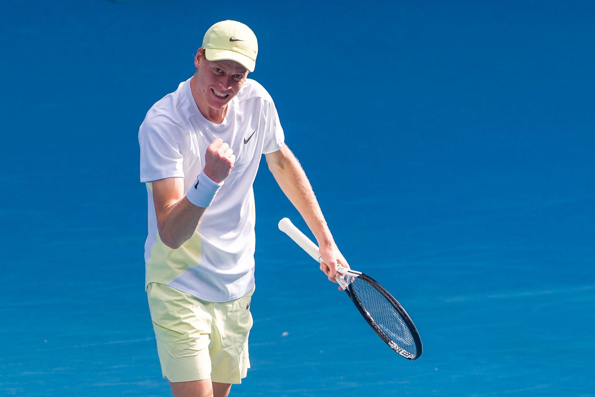 Jannik Sinner at the Australian Open 2025. (Photo: Getty)