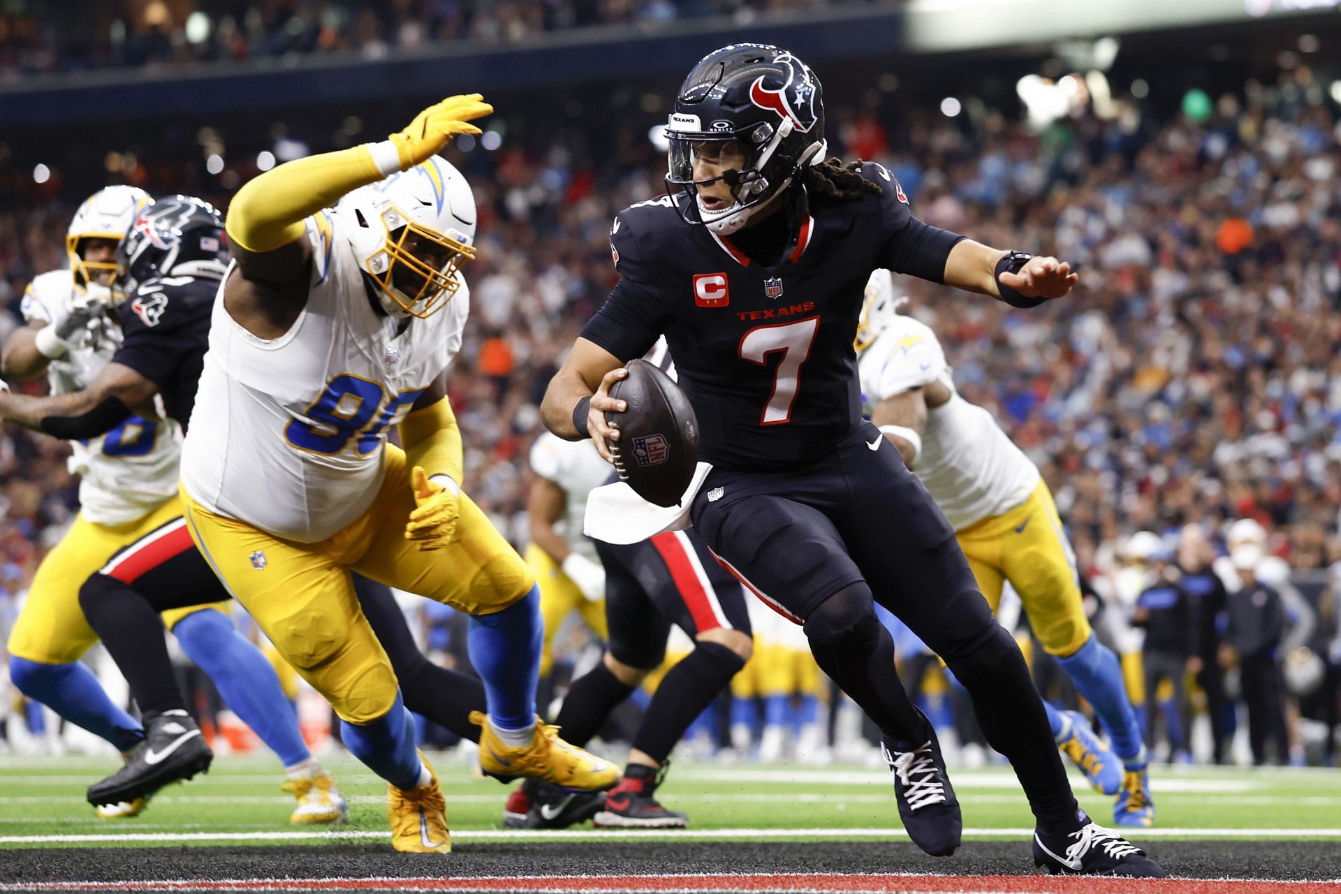 AFC Wild Card Playoffs: Los Angeles Chargers v Houston Texans - Source: Getty