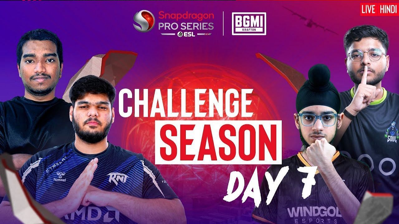 Week 3 of Challenge Season of Snapdragon Pro Season begins on January 10 (Image via YouTube/ESL India)