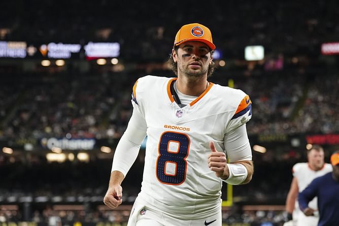 Jarrett Stidham's wife Kennedy drops 3-word reaction to Broncos star's 2024 recap