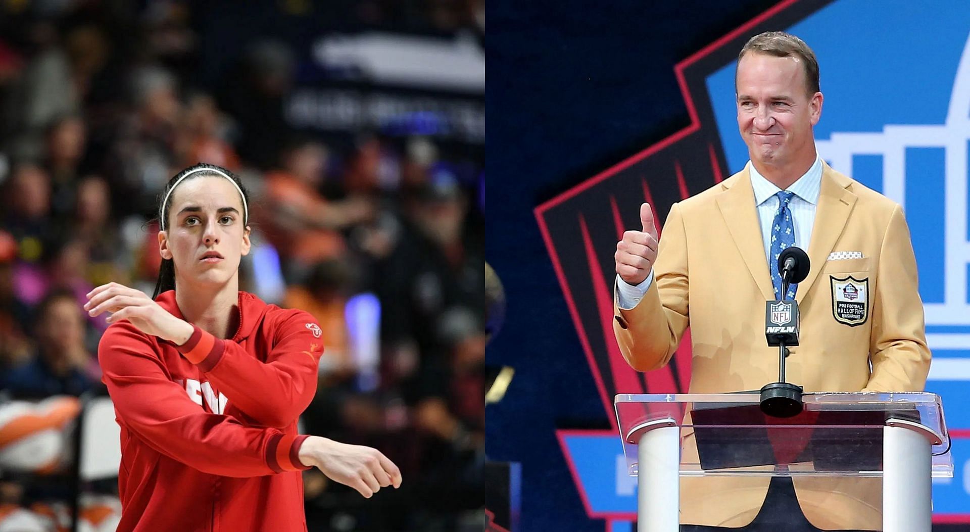 WATCH: Colts legend Peyton Manning teams up with WNBA phenom Caitlin Clark for new St. Vincent commercial (Image credit: Imagn/Getty)