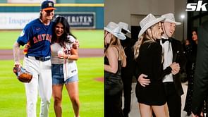 Josh Hader's wife Maria drops a three-word reaction to Alex Bregman's better half Reagan's 2024 year review ft. Astros star