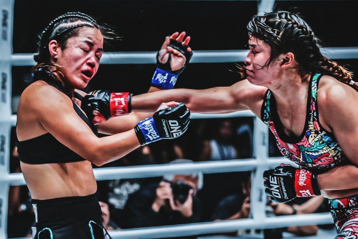 Bi Nguyen (left), Stamp Fairtex (right) [Photo via ONE Championship]