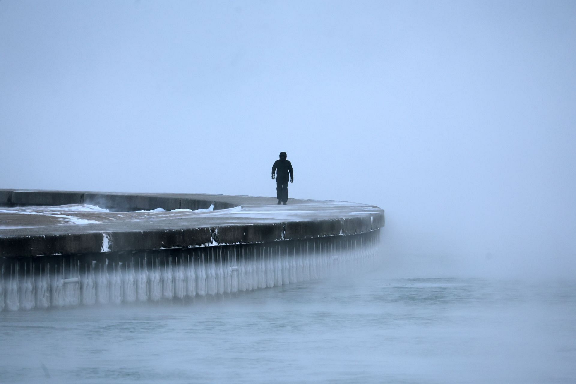 Major Winter Storm Brings Snow Freezing Temperatures To Big Swath Of U.S. - Source: Getty