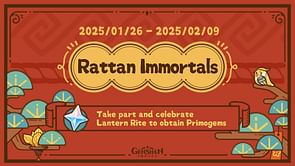 Genshin Impact Rattan Immortals web event guide: How to get 120 Primogems