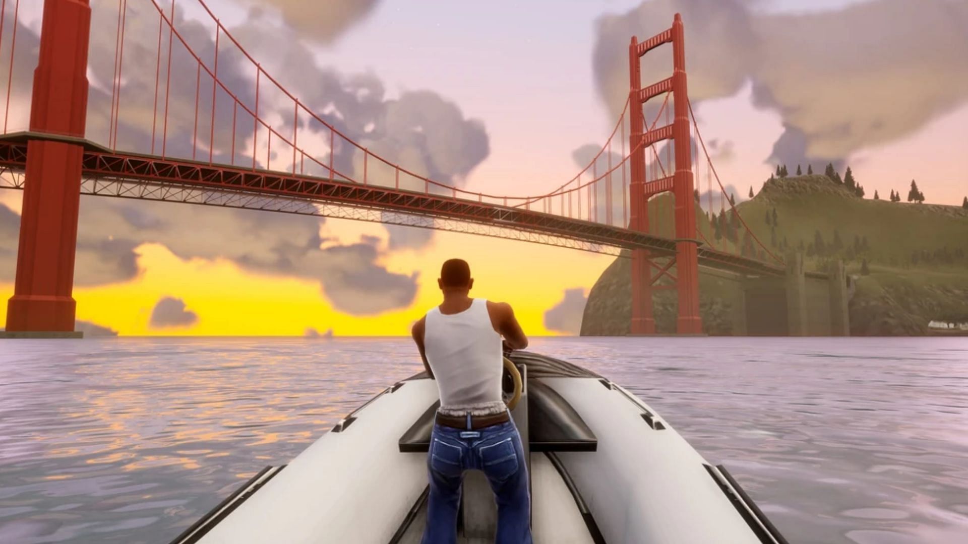 Rockstar Games gave Grand Theft Auto San Andreas a new look in 2021 (Image via Rockstar Games)