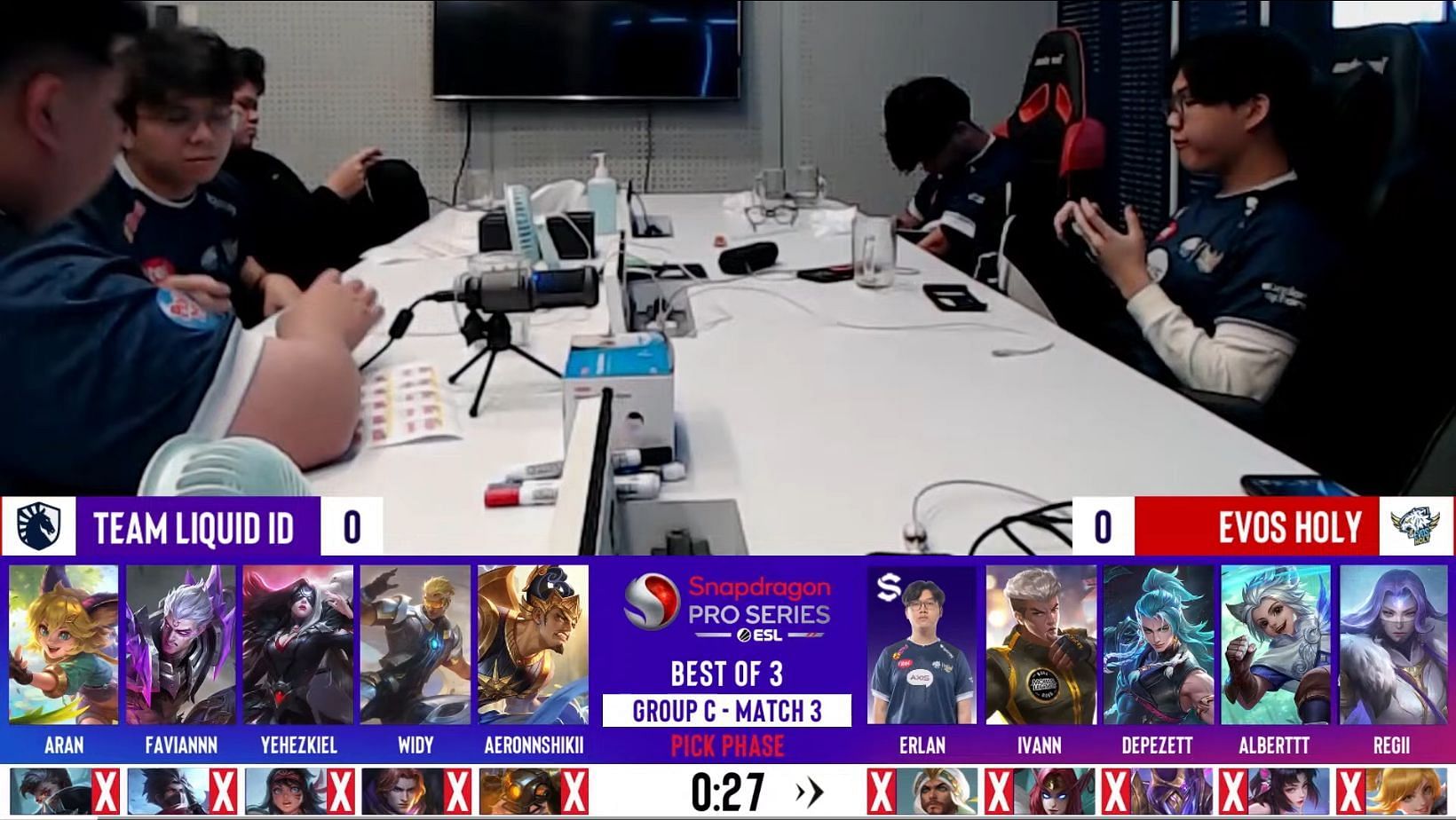 Day 5 of Snapdragon MLBB Pro Series CS APAC took place on January 10 (Image via YouTube/ESL MLBB)