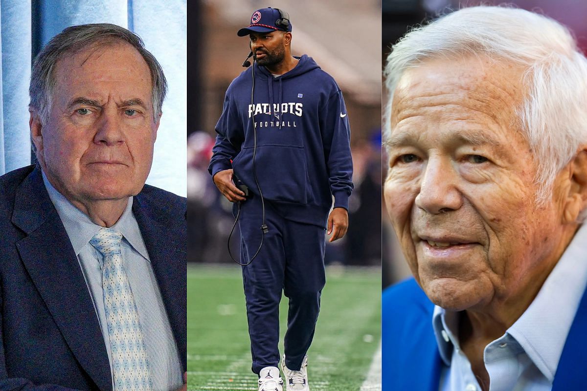 Bill Belichick makes his stance clear on Robert Kraft&rsquo;s decision to fire Jerod Mayo despite having long-term plans (Image Credits - IMAGN)