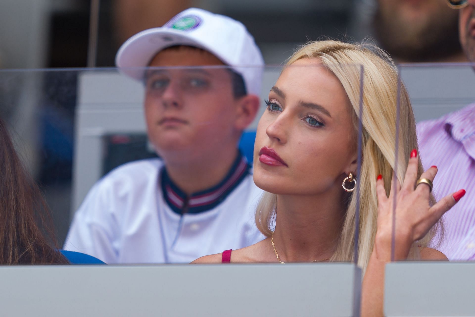 Morgan Riddle at the 2025 Australian Open. Image: Getty