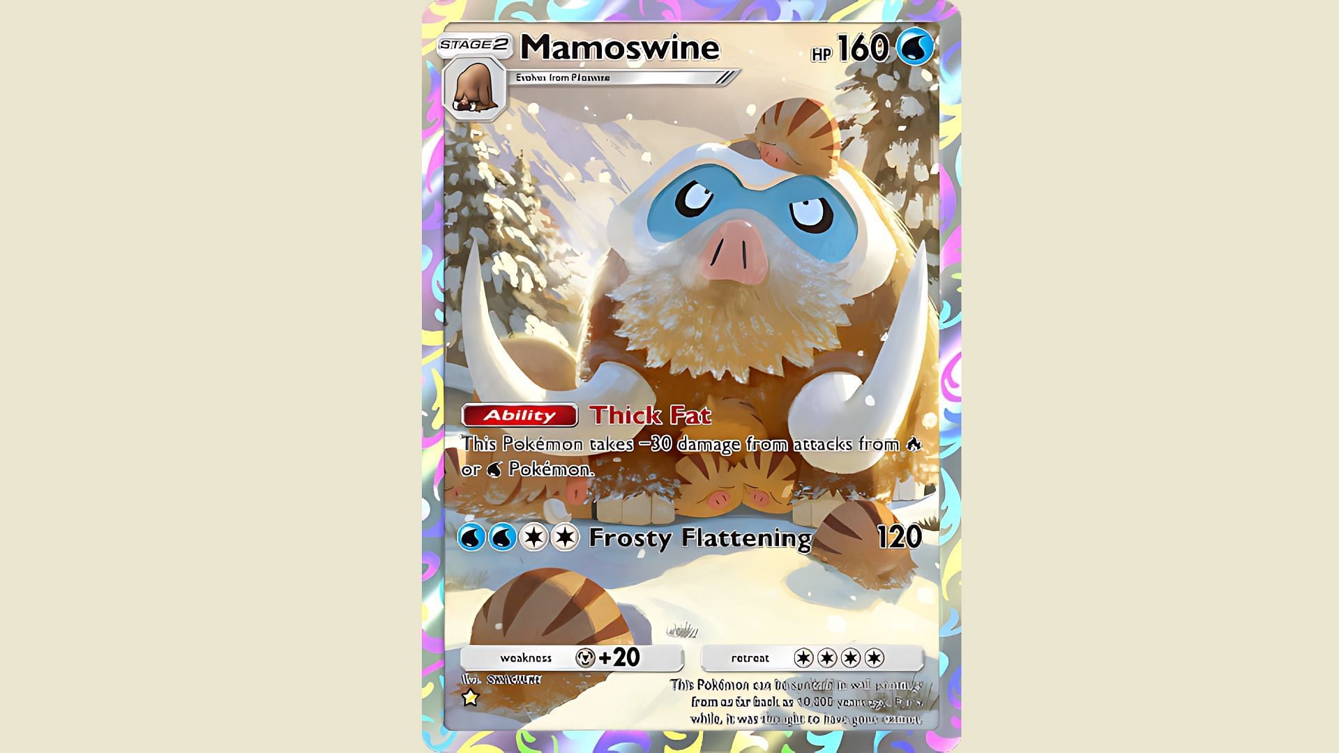 Mamoswine (Image via The Pokemon Company)