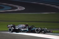 Mercedes W11 on track during the F1 Grand Prix of Abu Dhabi at Yas Marina Circuit on December 13, 2020 - Source: Getty